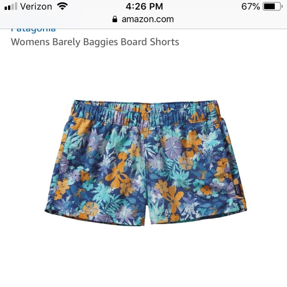 Women’s Patagonia board shorts size Medium